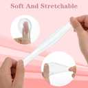 4 Pcs Waterproof Finger Protector Waterproof Toe Cover Silicone Finger Protectors for Wounds for Wounds, Bathing and Nail Care(Large)