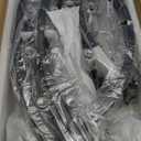 HHR 2 Tier Wagon Wheel Chandelier 36-Light 48 Inch, Extra Large Black Round Rustic Candle Farmhouse Pendant Light Fixture for High Ceilings, Dining Room Living Room Kitchen Island Foyer Entryway