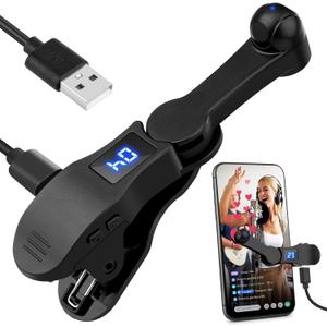 Auto Clicker for Smart Phone, Phone Screen Device Speed Clicker for iPhone iPad Apps, Fast Click Simulation Finger Continuous Click for Game, Live Broadcasts Likes, Lightning Deal, Reward Task (Black)