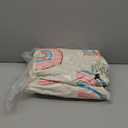 Meeting Story 3pcs Kids Comforter Sets Zipper Bedding Set for Girls,Twin Kid Bedding Set Rainbow Comforter Flower Bedding for Kid,All in one Zipper Bedding Beige,Twin