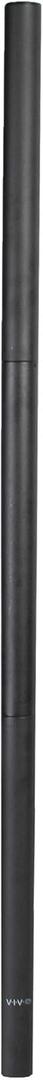 VIVO Steel Extra Tall 3 Section Monitor Stand Pole 39 inches, Sturdy Center Pole for Monitor Mounts Including STAND-V002, Black, PT-SD-PL01B