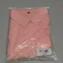 Demoking Rayon Dress Shirts for Men Formal Wedding Untuckit Shirts Long Sleeve Button Down, XXL