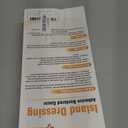 Carbou Island Dressing Bordered Gauze 4"x10" - 25 Sterile Individually Wrapped Pads | Non-Stick Center with Water-Resistant Adhesive Border | Medical Grade Non-Woven Backing for Wound Care & First Aid