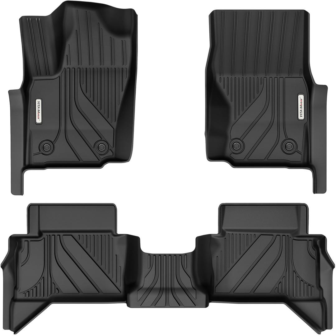 YITAMOTOR Floor Mats for Toyota Tacoma 2024 2025 2026 Double Cab Automatic