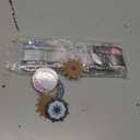 beinkmake 12pcs Diamond Painted Earrings Mosaic Art Earrings Making Kit 5D Boho Vintage Flower Dangle Drop Earrings with Tool for DIY Craft Jewelry