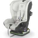 UPPAbaby Knox Convertible Car Seat/Rear Facing and Forward Facing/Intuitive Safety Features/Koroyd + CleanTech Technology/Removable Cup Holder Included/Bryce (White + Grey Marl)