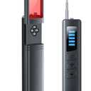 Qyzue Hidden Camera Detectors, Spy Camera Detector with RF Signal & Infrared Detection for Wireless Cameras, GPS Trackers, Privacy Protection, Portable Travel Safety Tool