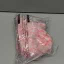 Dxhycc Fleece Dog Pajamas Cute Dog Heart Puppy Jumpsuit Warm Soft Pet Holiday Clothes for Small Medium Cats and Dogs (Pink, S)