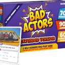 QUOKKA Charades & Guessing Game for Family - 120 Hilarious Scenarios & Quirk Cards | Perfect for Family Game Night, Parties, Gifts & Reunions | Extended Pack