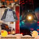 Afirst Halloween Spider Lantern,Hanging Lantern with Bulb Hollow Out Waterproof Decorative Lanterns for Home Halloween Yard, Patio,Lawn,Pathway,Garden Decor