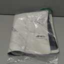 ZLR Coffee Bar Mat for Countertops (12" x 20", M)  Absorbent, Stain-Hiding Dish Drying Mat for Espresso Machines & Coffee Makers  Quick Dry Diatomite Core & Non-Slip Rubber Backing (Marble White)