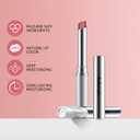 Honey Lipstick Tinted Lip Balm - Sheer Hydrating Lipstick for All Skin Tones - Moisturizing Lip Color, Nourishing Lip Balm with a Hint of Natural Black Cherry Tint (Nude & Pink)