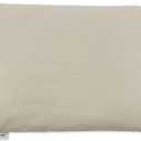Bucky 100% Buckwheat Filled Pillow Collection, Standard, 23x16", Natural Twill, 1 Count