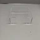 MaxGear Acrylic Napkin Holder for Table, Clear Guest Towel Holder, Beverage Buffet Paper Napkin Caddy for Bar, Party, Dinner, Kitchen & Dining Room, Bathroom, Perfect for 5.5 x 5.5 inches Napkins