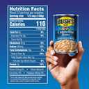 BUSH'S BEST 15.5 oz Canned Cannellini Beans, Source of Plant Based Protein and Fiber, Low Fat, Gluten Free, (Pack of 12)