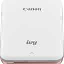Canon IVY Mini Photo Printer for Smartphones (Rose Gold) - Sticky-back prints, Pocket-size
