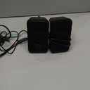 Amazon Basics Computer Speakers for Desktop or Laptop PC, AC-Powered (US Version), Black