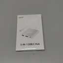 Acer USB C to HDMI Adapter, 4K USB C Hub with 100W PD, USBA 3.0 Port, HDMI to USBC Multiport Digital AV Converter for MacBook Pro/Air, iPad, Tablets, TV, Monitor and More (Silver)