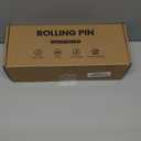 Koville Marble Rolling Pin, Non-Stick Stone Dough Roller, Rolling Pin for Baking,Pasta, Dumpling, Ravioli, Fondant,Pie Crust, Kitchen Baking Pastry Tools