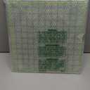 Quilting Rulers,7 Acrylic Ruler Quilting Templates(4.5"X4.5", 6"X6", 9.5"X9.5", 12.5"X12.5",6.5"x12",2"x12",3"x9"),Acrylic Rulers Fabric Cutting Ruler with Non-Slip Rings for Quilting and Sewing (yellow green)