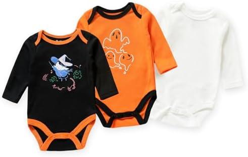 Minicoco Unisex Baby Bodysuits Multipacks – Super Soft Cotton One-Piece Undershirt for Newborns and Infants (0-24 Months)