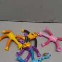 8pc Robot Giraffe Sensory Travel Toys for Toddlers Boy Ages 3 4 5 6 7 8, Airplane Activities Suction Autism Pop Tube Fidget Autistic Stocking Easter Basket Stuffer Valentine Gift for Kids