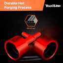TovxTuke SDS HEX Shank T-Post Driver for T Posts, 3 Inch Diameter Head, Compatible with SDS-HEX Jack Hammers and Demolition Hammers, for Driving T Posts, Fence Posts and Ground Rods