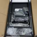 Collapsible Grill Stand for Ninja Woodfire OG701 OG800 OG900 Series & OO101 Pizza Oven Grill,Outdoor Table Cart with Side Shelf for Ninja XSKSTAND XSKUNSTAND Woodfire OG 700 Series,Foldable (34x22x27.7 Inch)