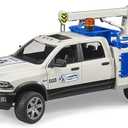Bruder 02509 RAM 2500 Service Truck with Rotating Beacon