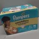 Pampers Swaddlers Diapers, Size 0 (up to 10 lbs), 84 Count, Absorbent, Keeps Baby Dry and Comfortable, Skin Safe Disposable Baby Diaper 