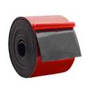 DOBTIM Solid Neoprene Rubber Strips with Adhesive Backing 1/16 (.062)" Thick x 3" Wide x 10' Long, Self Adhesive Rubber Sheets, Rolls & Strips for DIY Gaskets Crafts Pads Seals Warehouse Flooring