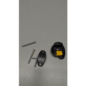 Onguard Clamp Bracket Lock,Black