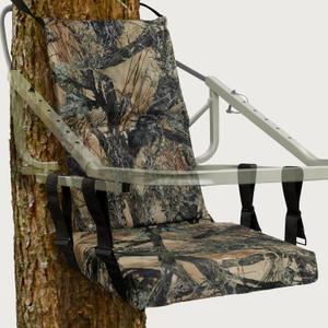 Tree Stand Seat Replacement,Camo Adjustable Treestand Seat Cushion for Deer Hunting Blind Chair, Comfortable Deer Hunting Accessories Fits Climbers
