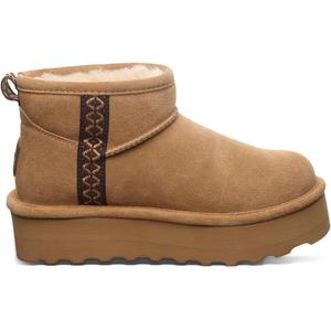 BEARPAW Women's Retro October Boot | Women's Ankle Boot | Slip On Boot | Comfortable Winter Boot | Multiple Colors & Sizes, 7