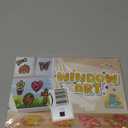 QOUBAI 32 Sets Hanukkah Suncatchers Craft Kit DIY Window Stained Glass Effect Chanukkah Paper Crafts for Home School Classroom Decoration Kid Birthday Gift Creative Art Project Activity Game