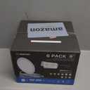 Ensenior 6 Pack 6 Inch LED Recessed Light, Dimmable, 2700K-5000K 5CCT, 1200LM High Brightness, 12W 120V, Damp Rated, ERL-12X-ETL, Ultra-Thin Canless Wafer Ceiling Light - ETL & FCC & IC (5000k/4000k/3500k/3000k/2700k - 5cct White)