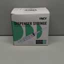 100 Pack 20ml Syringes with Cap for Liquid, 20cc syringe Whole Pack Bulk Sterile Sealed, No Needle