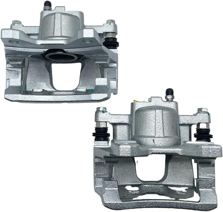 2Pcs Disc Brake Calipers Assembly for 2007-2011 Dodge Nitro for 2008-2012 Jeep Liberty, Wrangler 12-17, 2018 Wrangler JK Rear Left & right side 18B5046 18B5047