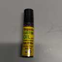 Seven Minerals Organic Castor Oil Roll On Eye Roller for Under Eye Bags, Dark Circles & Wrinkles - Organic Blend of Castor Oil And Frankincense - Brightens, and Revitalizes Skin & Face - 0.33 fl oz