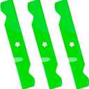 532187256 5 Star Mulching Mower Blades for Husqvarna RZ5426 YTH26V54 LGT2654 MZ54S RZ5424 YTH2454 Poulan PBGT2254 PKGTH2554 54 Inch Deck Zero Turn Mower Replace 187256 532187254 777187256 / 3 Pack