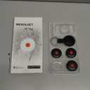 Air Tracker for Android or iOS, Tracker Tags-4 Pack Dual System Bluetooth Tracker Waterproof Work with iOS Find My and Google Find Hub App Finder for Wallets,Bags,Suitcases