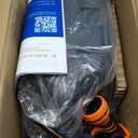 Giraffe Tools AW30 1/2MB Retractable Garden Hose Reel 1/2" x 100 ft PRO Metal Bracket, Heavy Duty, Any Length Lock Hose Reel, 100 ft, Dark Grey
