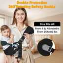 Baby Carrier Newborn to Toddler,Adjustable & Lightweight Baby Sling Carrier,Toddler Carrier 25-60 lbs,Ideal for Home,Shopping,and Travel