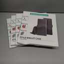 4 x SUANPOT for Samsung Galaxy S24 Plus/S24+ Wallet case with RFID Blocking Credit Card Holder,Flip Book PU Leather Protective Cover Women Men for Samsung S24Plus Phone case Black