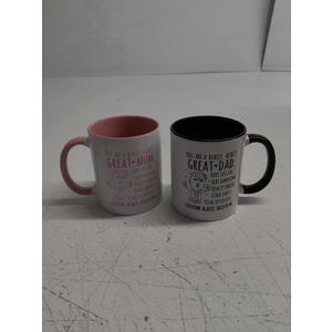 LOZACHE Funny Gifts - Coffee Mug - You Are A Really Really Great Mom, Dad
