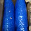 Inflatable Pool Cover for 120in x 72in Rectangle Swimming Pool, Rectangular Pool Covers, Built-in Elastic Dustproof Rainproof Foldable Above Ground Pool Cover (Blue, 120in x 72in)