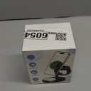 2026 3 in 1 Wireless Charging Station for Apple MagSafe Charger, 15W Fast Magnetic Mag-Safe Charger Stand for iPhone 17 16 15 14 13 12 Apple Watch AirPods Series, Gifts for Men (Black)