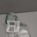 Luomorgo 8 Pcs 1" Caster Wheels Swivel Stem Casters for Small Tiny Shopping Cart Trolley Wheel, No Noise TPE M6 x 15mm Threaded Stem Caster, 141lb/ 64kg Load Capacity