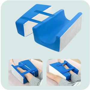 KAAMOS Hip Abduction Pillow, 2-in-1 Hip Replacement Pillows After Hips Surgery, Abductor Wedge Pillows for Legs Separator, Knee Surgery Replacement Recovery Aids, Abduction Foam Wedge with Straps