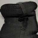 Lumbar Support Pillow with Adjustable Straps for Lower Back Pain Relief. Memory Foam Lumbar Support Pillow for Car, Bed, Office Chair, Gaming Chair, Recliner, Improves Posture Black